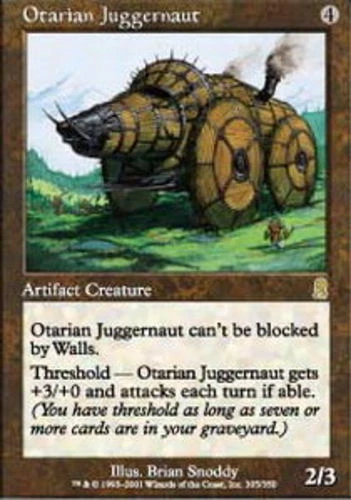 Otarian Juggernaut ~ Heavily Played Odyssey MTG Magic UltimateMTG Artifact Card - Image 1 of 1