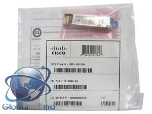 NUEVO SELLADO GENUINO CISCO SFP-10G-ZR - 10GBASE-ZR SFP - GARANTÍA DE POR VIDA - Imagen 1 de 1