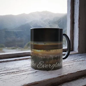 ¡Cambio de color! Taza de café de cerámica Everglades National Park ThermoH Morphin - Imagen 1 de 9