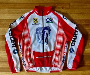 MAGLIA CICLISMO TEX MARKET L/S - UOMO LG - CHRYSLER, CRÉDIT MUTUEL, RAIFFEISEN - Foto 1 di 7