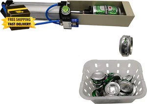 Trituradora de latas de cilindro de aire trituradora de cerveza de soda eficiente de alta resistencia, ecológica Re - Imagen 1 de 7