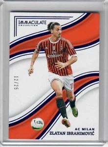 Zlatan Ibrahimovic 2023-24 Panini Immaculate #275 Sapphire Card /25 SP AC Milan - Bild 1 von 2