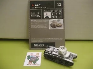 =Axis & Allies Miniatures RESERVAS BT-7 con tarjeta 8/45= - Imagen 1 de 1