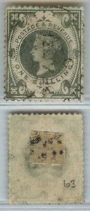 GRAN BRETAGNA - 1887 - 1s (103) - GIUBILEO REGINA VITTORIA - U - Picture 1 of 1
