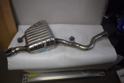 2017 2018 JAGUAR F-PACE REAR LH LEFT MUFFLER ASSY W/CLAMPS Exhaust Pipe OEM - Image 1 of 4