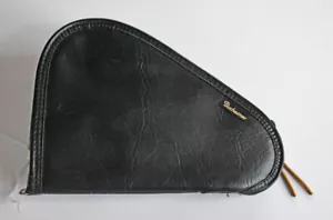 J.M. Bucheimer Black Leatherette Pistol Rug / Case #34-037 (7150) - Picture 1 of 3