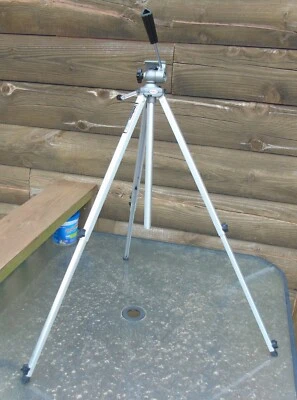 Velbon TGK-3 Aluminum Adjustable Camera Photo Video Tripod Stand Repair or Parts - Image 1 of 4