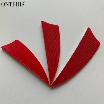 50 PCS 2Inch Shield Archery Arrow Feather Fletching For Hunting Right Wing - Image 1 of 4