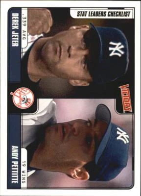 2001 Upper Deck Victory #255 D.Jeter A.Pettitte CL - NM-MT - Image 1 of 2
