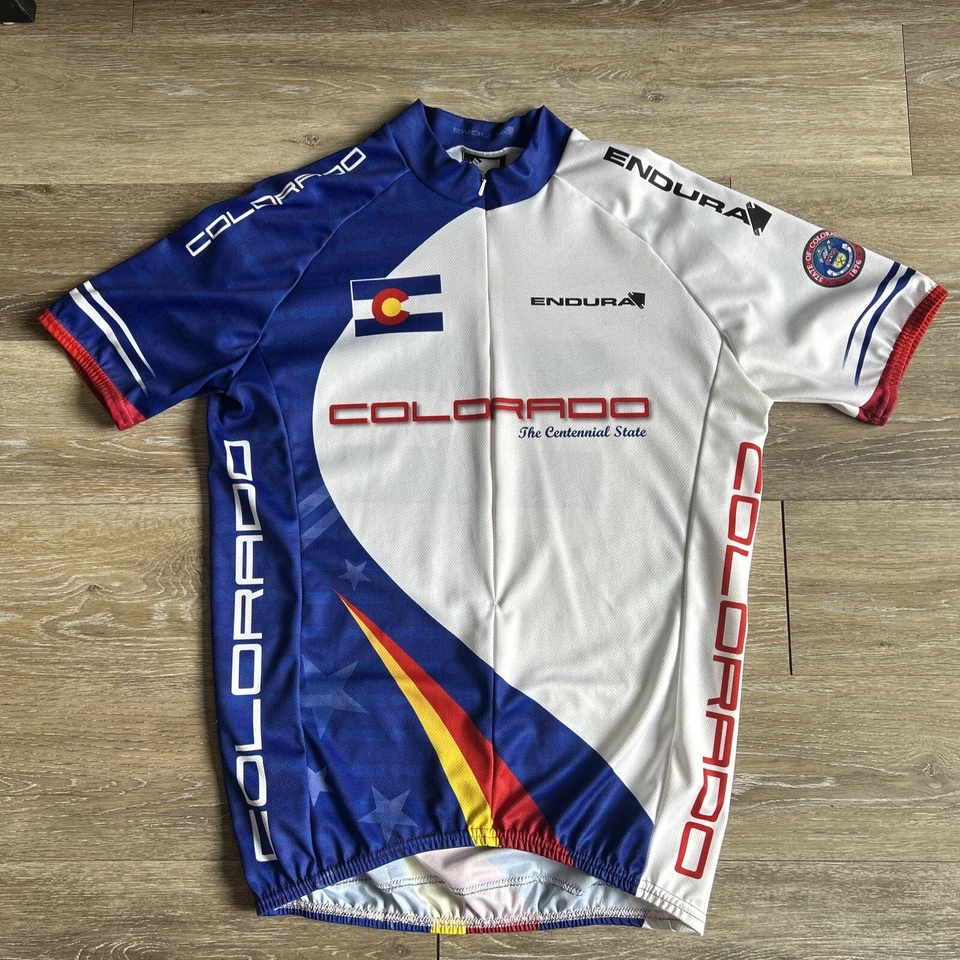 Bicycle Racing Training Shirt Colorado Size Large” Nil Sine Numinous” - Image 1 of 4