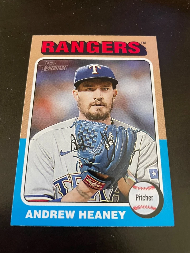 2024 Topps Heritage - Andrew Heaney #478 - Image 1 of 1
