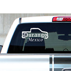 Durango Mexico Calcomania 12X6 In Vinyl Auto Coche Troka Car Sticker Truck Dgo