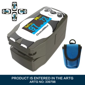 Pediatric Fingertip Pulse Oximeter OLED Blood Oxygen Saturation Monitor for kids - Picture 1 of 8