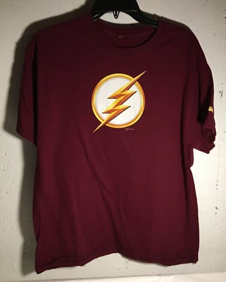 Graphitti Brand "The Flash" Emblem Red Size: Adult LG - Image 1 of 2