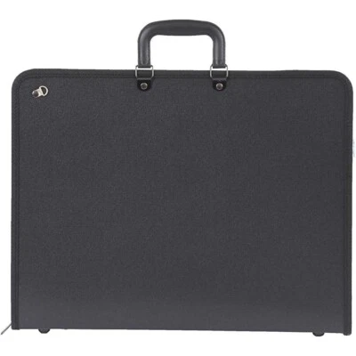 UNBEKANNT PORTFOLIO-MAPPE A3 ZEICHENMAPPE SAMMELMAPPE KUNSTMAPPE SCHWARZ