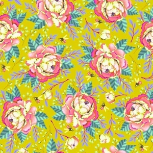 Tula Pink - Moon Garden – Kabloom Dawn cotton quilting fabric - Picture 1 of 1