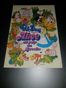 carte postale du film: ALICE AU PAYS DES MERVEILLES - Foto 1 di 2