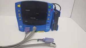 GE Dinamap Carescape V100 Patientenmonitor mit Netzteil, SpO2, NBP-Kabel - Bild 1 von 12