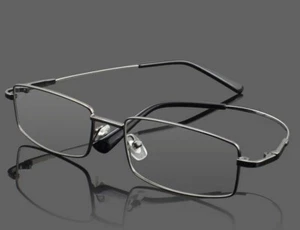 Flexible Memory Ti Glasses Men Rx Optical Eyeglasses Frame Eyewear - Picture 1 of 5