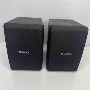 Pair Sony Model SS-SR151 Black Surround Sound Tested And Working Great! - Picture 1 of 8