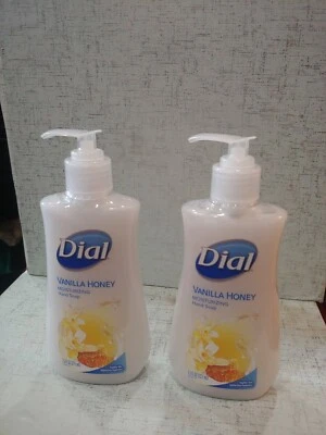 PACK de 2 jabones de manos hidratantes de miel de vainilla líquido con esfera, 7,5 FL oz. Foto 1 de 2