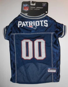 NFL Team Jersey PET WEAR for Dogs - New England Patriots LARGE, Never Worn - Picture 1 of 5