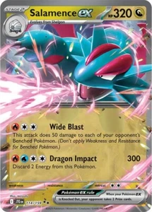 Pokémon Karte Salamence ex 114/159 - SV09: Gemeinsame Reise Double Rare NM/M - Bild 1 von 2