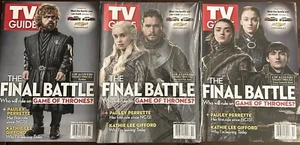 TV Guide Magazine Bundle (April 2019) Game Of Thrones - The Final Battle - Imagen 1 de 4