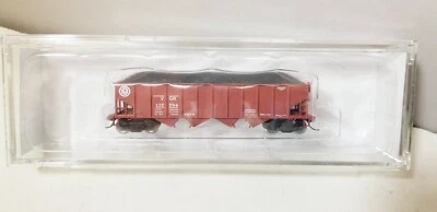 Bowser Trains 38132 N Scale Virginian Railroad H-21a 4 Bay Hopper 137794 w/ Load - Image 1 of 4
