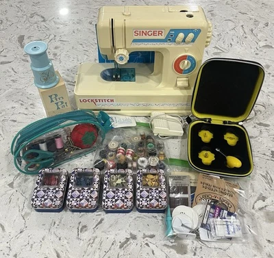 Kit de pedales para máquina de coser Singer Lockstitch vintage agujas pasador de hilo manual Pal Foto 1 de 4