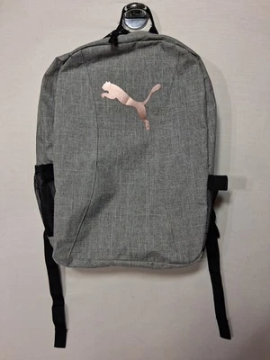 Mochila Puma SE Way 1 cinza com rosa - PE1192 - Imagem 1 de 4