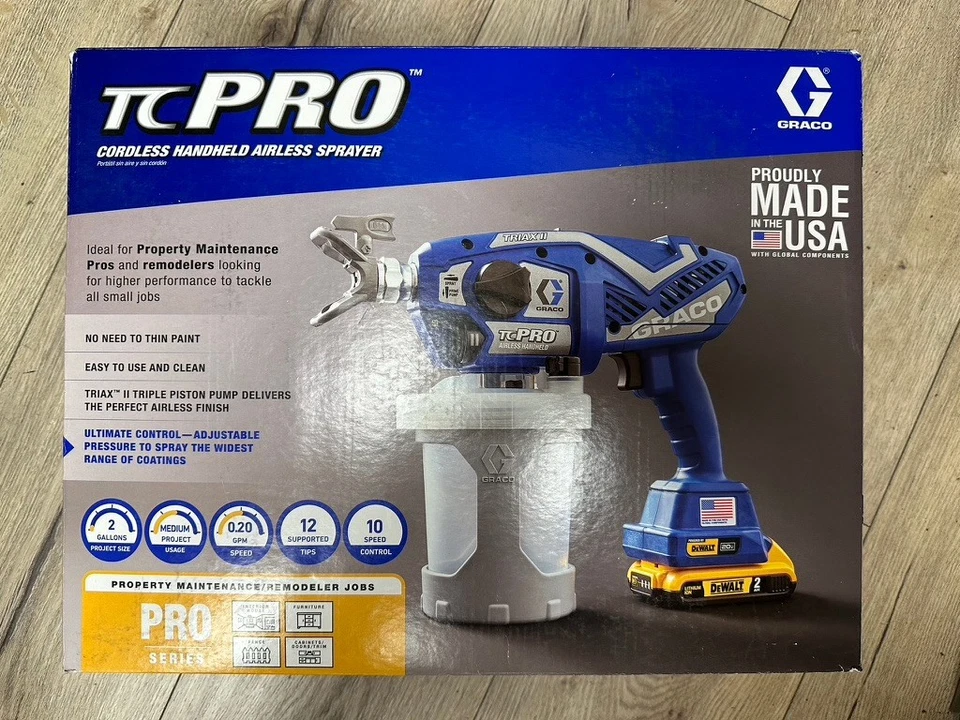 Pulverizador de pintura sin aire Graco TC Pro - 17N166 ¡NUEVO! Foto 1 de 1