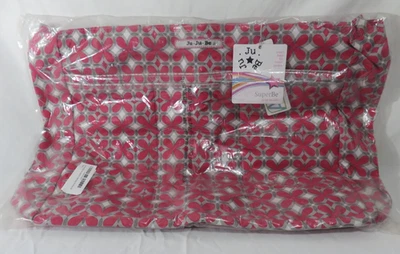 JuJuBe Ultralight Tote Super Be Diaper Bag - Classic Collection Pink Pinwheels - Image 1 of 2
