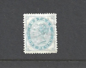 GB 1879 DLR  Die Proof Adapted from Inland Revenue Label in Blue - Mounted Mint - Picture 1 of 1