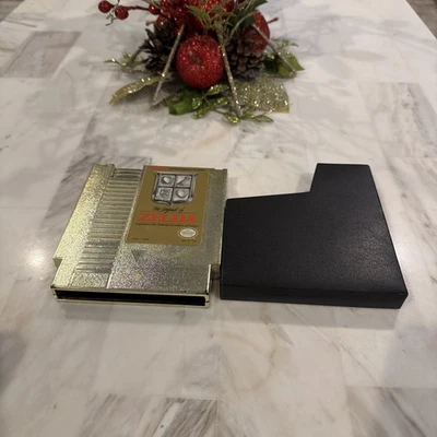 Legend of Zelda NES Nintendo 1987 Game Cartridge Tested Original Sleeve - Image 1 of 4
