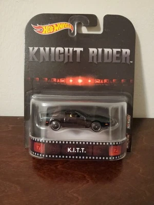 Hot Wheels Retro Entertainment KITT Knight Rider Black 1982 Pontiac Trans Am - Image 1 of 4