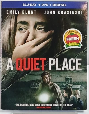 A Quiet Place (Blu-Ray + DVD + Digital, 2018) NEW & SEALED!! Foto 1 de 2