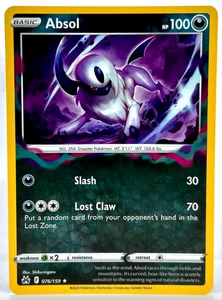ABSOL Rare Reverse Holo Sword Shield Crown Zenith 76/159 Pokemon - Picture 1 of 2