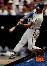 1993 Leaf Baseball Card #146 George Brett