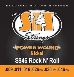 S.I.T. Strings S946 - Powerwound Nickel Electric Rock-n-Roll Hybrid (9-46) - Picture 1 of 1