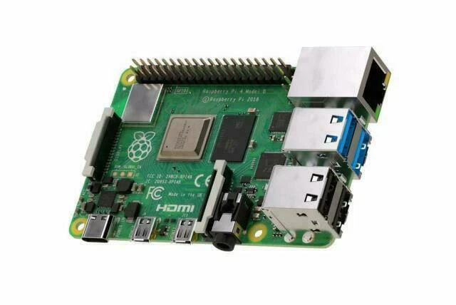 Raspberry Pi 4 Model B (Broadcom BCM2711, 2GB LPDDR4) Mini PC de Sobremesa Barebone (RP-4B-2GB)