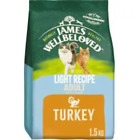 James Wellbeloved Dry Adult Cat Food Light Turkey & Rice 1.5kg