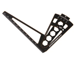 Arrowmax misuratore camber per 1/8 Black Golden AM-171098 - Picture 1 of 2