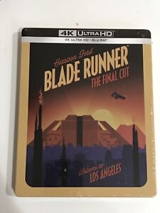 Blade Runner The Final Cut 4K Uhd Blu-Ray Steelbook [France] New Sealed Sci-Fi