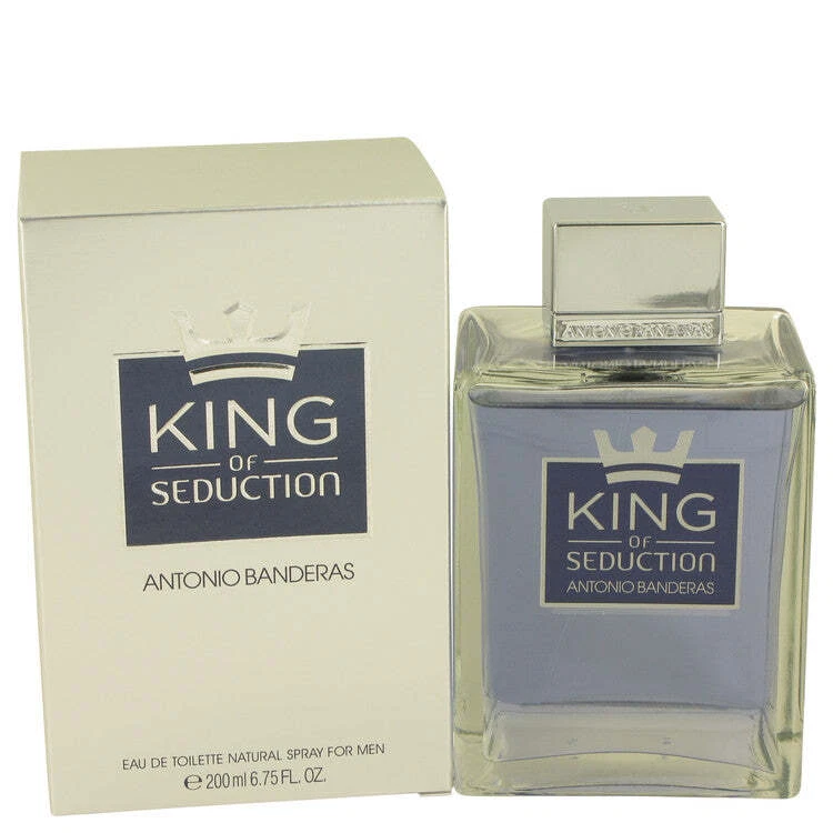 King Of Seduction by Antonio Banderas Eau De Toilette spray 6,7 oz para homens - Imagem 1 de 1