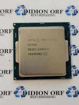 INTEL Pentium G4500 SR2HJ 3.50 GHz 3 MB SmartCache 51 W SKU 16406 - Image 1 of 2