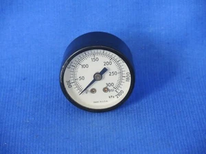 Manómetro neumático 40 mm, 0-10 bar / 300 psi - Imagen 1 de 3