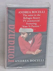 ROMANZA - Andrea Bocelli Cassette Phillips Vocal Performance 1996 New SEALED NOS - Imagen 1 de 7