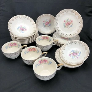 Royal Pattern 5186 Replacement Pieces Bowls, Cups Bread Plates Gold Filigree - Picture 1 of 26