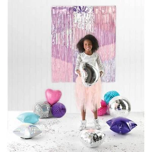 Luminous Birthday Iridescent Foil Backdrop - Picture 1 of 1